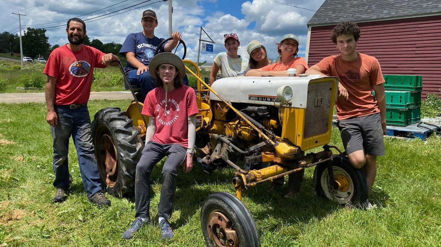 2022 summer Teen Ag Crew Erickson Fields