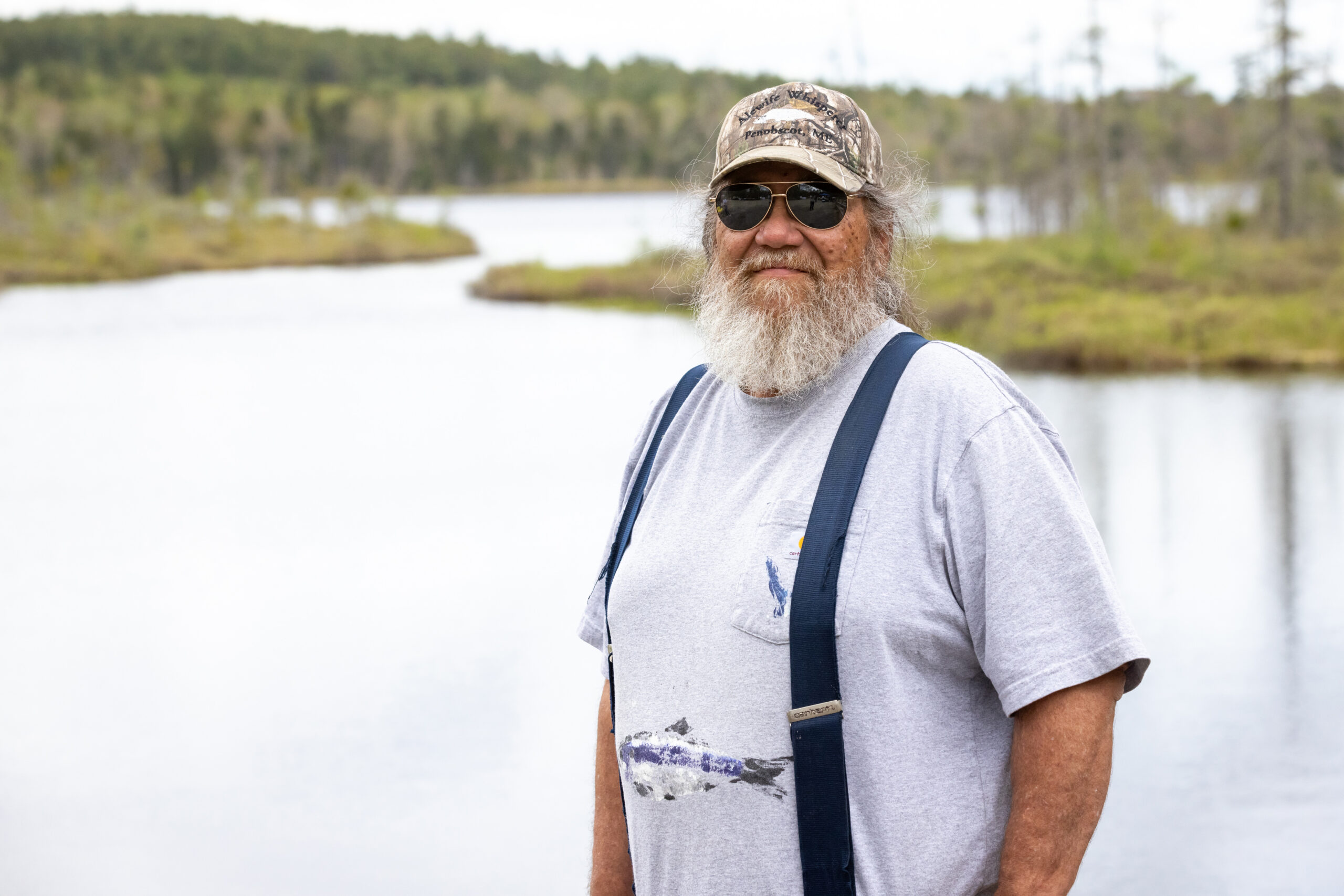 man along the bagaduce river